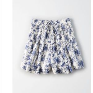 NWOT AE high waisted smock side shorts